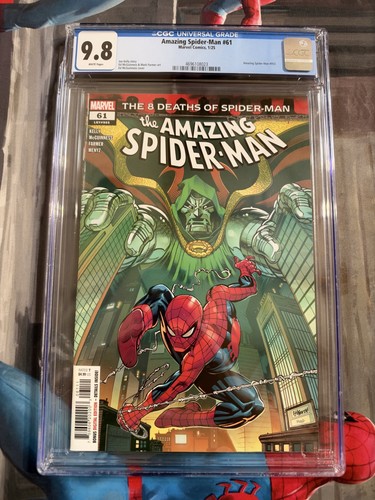 Amazing spider man cgc - amazing, 9.8
