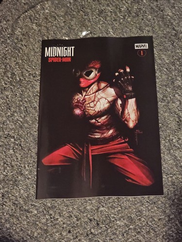 Midnight spider man cover - midnight,