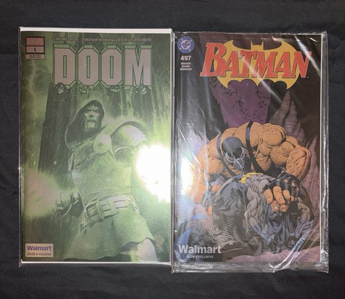 Marvel doom and - batman, foil